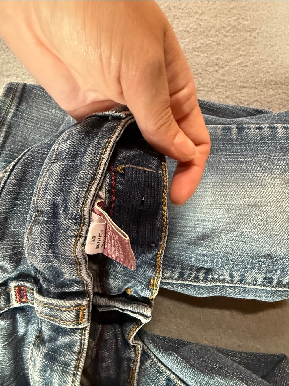Arizona Jean Company Medium Blue Kids Bootcut Jeans - Picture 7 of 7